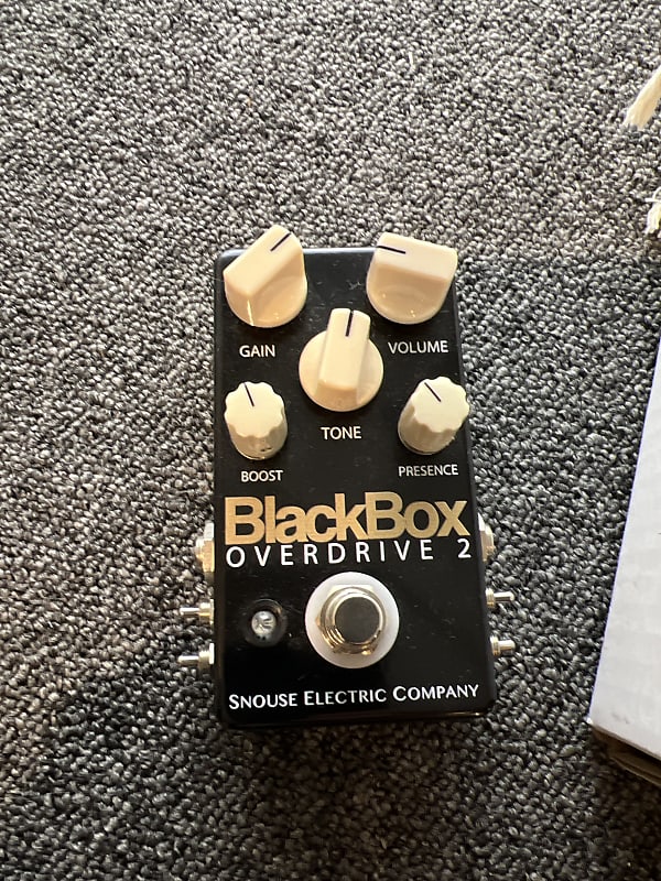 Snouse Electric Co Black box overdrive 2 2019 Reverb