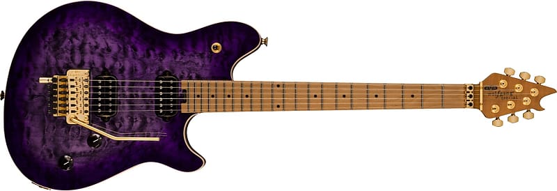 EVH - Wolfgang® Special QM - Baked Maple Fingerboard - Purple Burst image 1