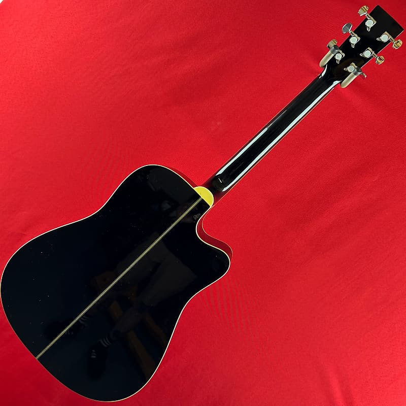 [USED] Spectrum AIL 129 Full Size Cutaway Acoustic Guitar Pack, Black and  Spruce (See Description)