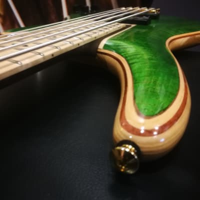 Ibanez SR5FMDX-EGL 35th Anniversary SR Premium 5-String Emerald Green Low Gloss, Limited Edition image 4