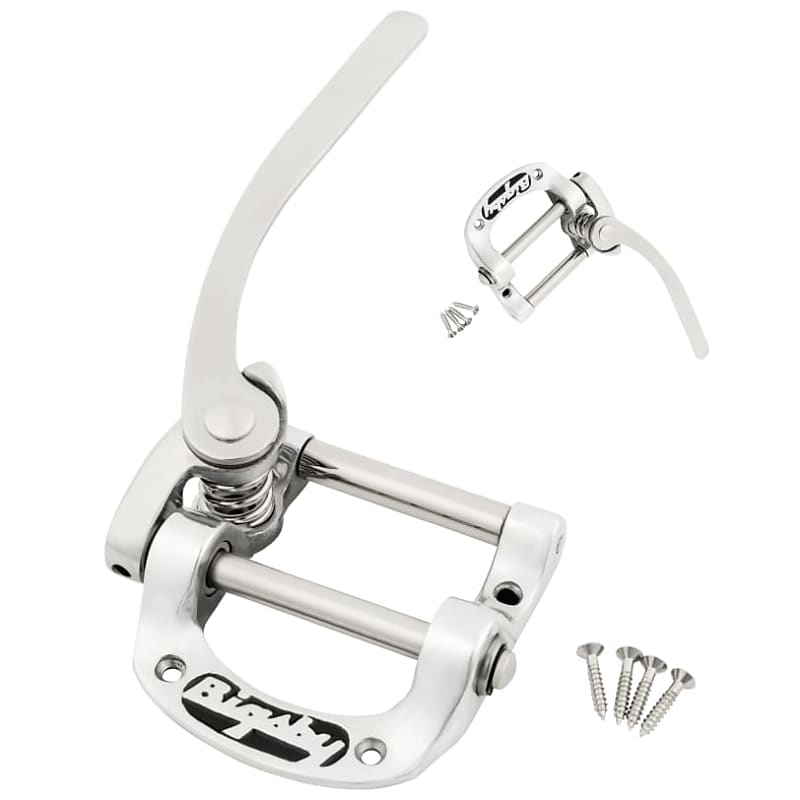 Bigsby® B5LH VIBRATO TAILPIECE, LEFT-HANDED Polished Aluminum -NEW image 1