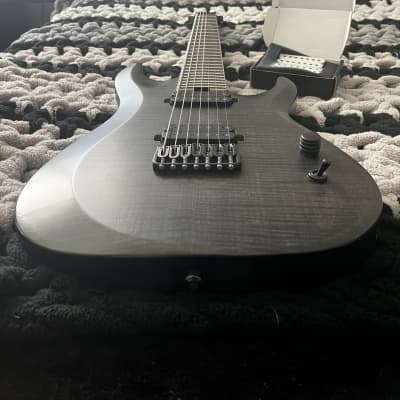 Schecter Keith Merrow Signature KM-7 Mk-II with Seymour Duncan Pickups 2016 - 2018 - See Thru Black Pearl image 1