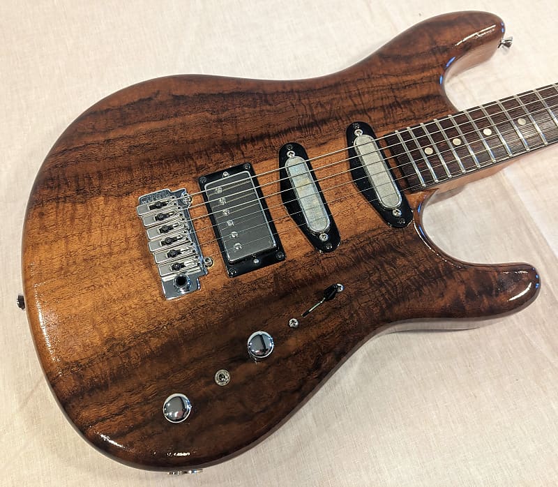 Ironside Marshall 2021 Electric Guitar in Walnut with Reverb