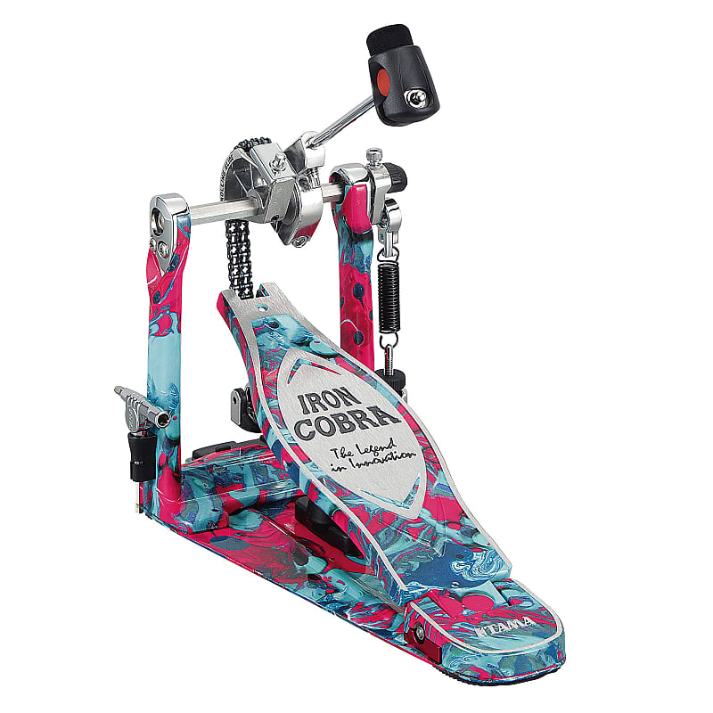 Tama Iron Cobra HP900RMCS Coral Swirl Rolling Glide Single Pedal image 1
