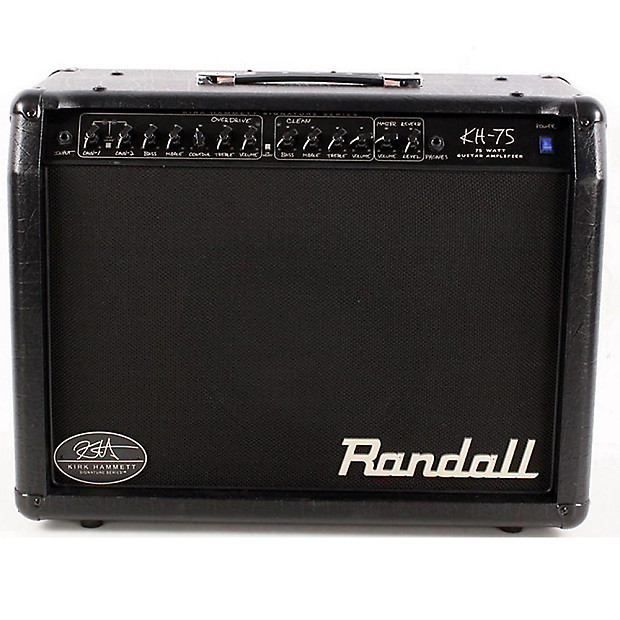 Randall KH-75 Kirk Hammett Signature 2-Channel 75-Watt 1x12" Guitar Combo image 1