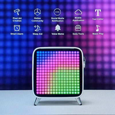 Divoom Tivoo Max Pixel Art Cassa Bluetooth 40w Audio 256 led RGB image 9