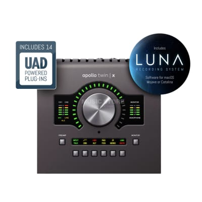 Universal Audio Apollo Twin X QUAD Thunderbolt 3 Audio Interface 