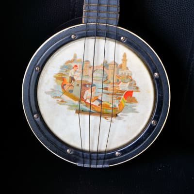 1930's JR Stewart La Venicia Banjo Ukulele Antique Vintage  US Made image 1