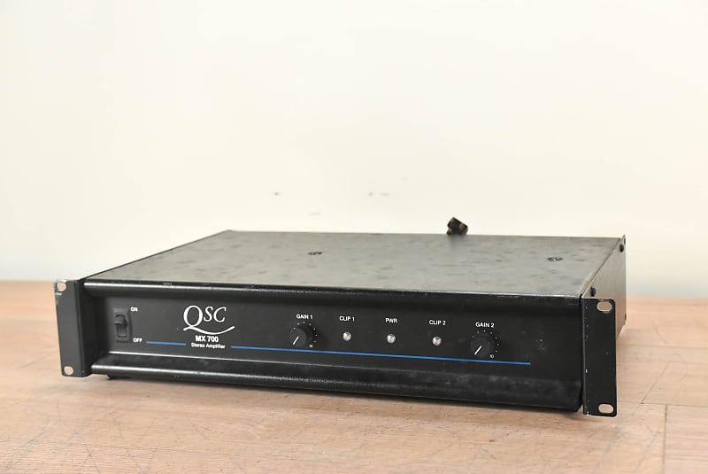 QSC MX 700 2-Channel Power Amplifier | Reverb