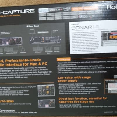 Roland UA-55 Quad-Capture USB 2.0 Audio Interface