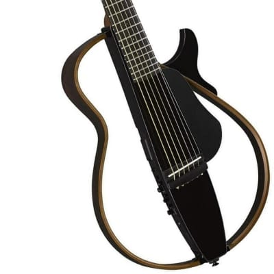 Yamaha SLG200S 6-Steel String Silent Guitar (Right-Handed, Translucent Black) image 2