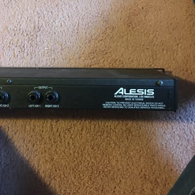 Alesis Midiverb 4 1995 Black with carry case image 5
