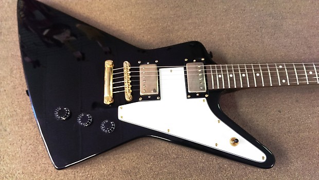Epiphone Explorer Electric Guitar, Mahogany, Alnico