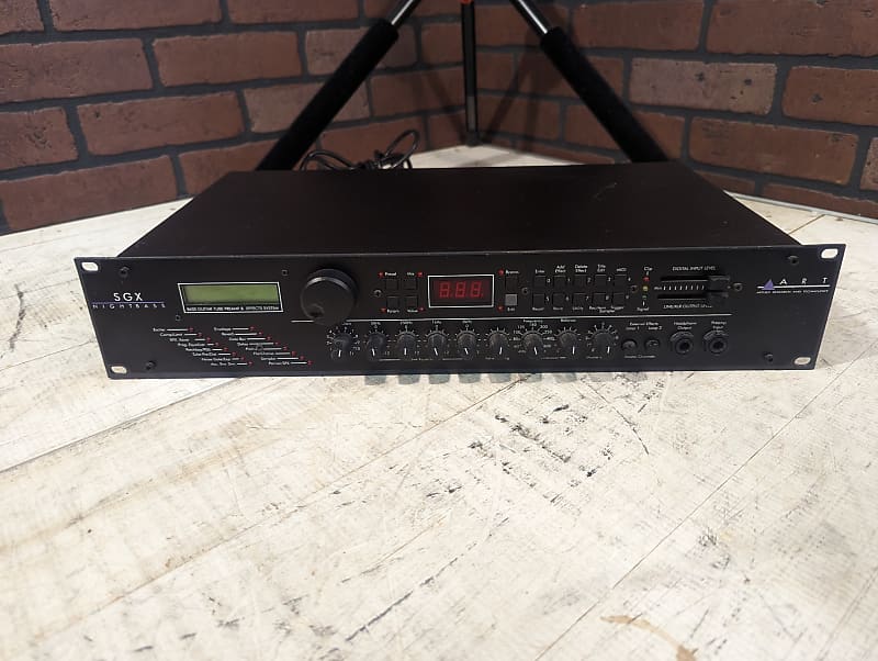 ART SGX NightBass Digital Effects Tube PreAmplifier Reverb