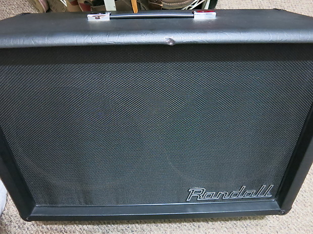 Randall 2 x 12 Closed Speaker Cab 2010 Black 2 X Celestion Randall 2 x 12 Closed Speaker Cab 2010 Black 2 X Celestion