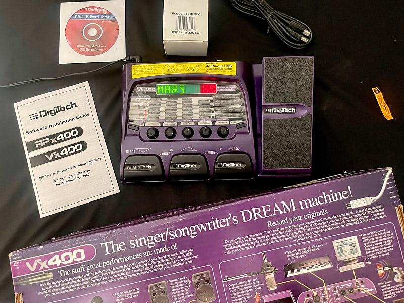 DigiTech Vx400 Vocal Effects Processor | Reverb