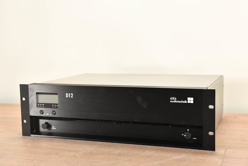 D&b Audiotechnik D12 Dual-Channel Power Amplifier (church | Reverb