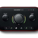 Focusrite VOCASTER-TWO Podcast Audio Interface w/USB-C (2-in / 2-out)