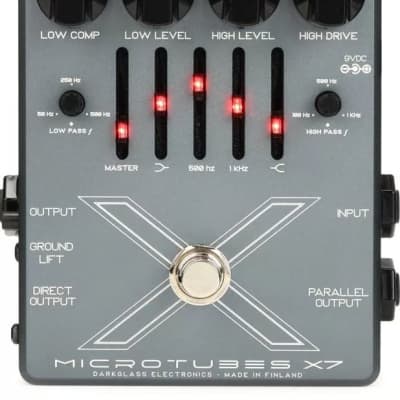 Darkglass Electronics Microtubes X7 Multiband Distortion | Reverb