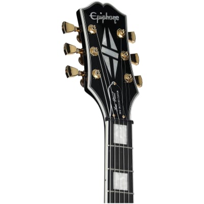 Epiphone Matt Heafy Les Paul Custom Origins Electric Guitar (with Case), Ebony image 7