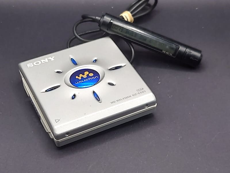 SONY MD WALKMAN MZ-E500 動作確認済み - ポータブルプレーヤー