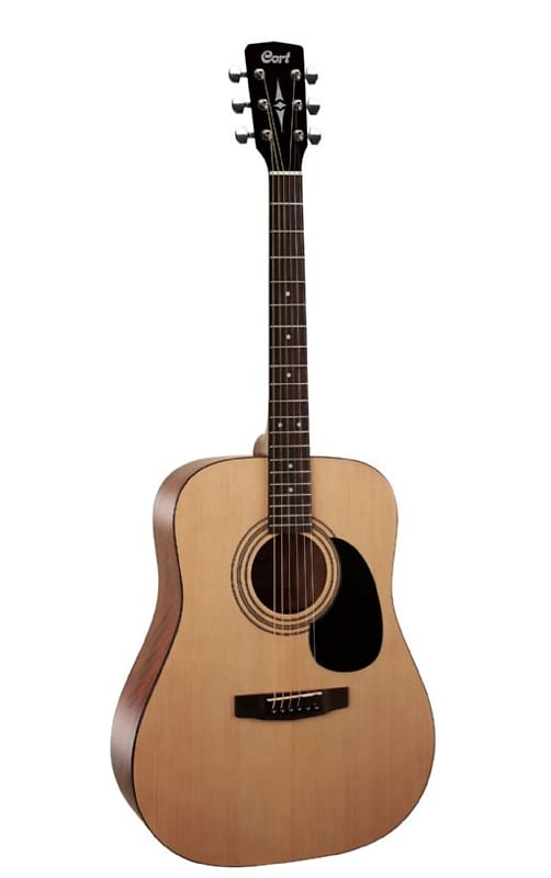 Cort AD810OP Standard Series Acoustic Dreadnought Guitar. Open Pore image 1