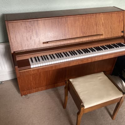 Challen 988 Upright Piano Light Brown image 1