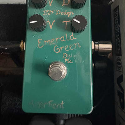Reverb.com listing, price, conditions, and images for bearfoot-fx-emerald-green-overdrive