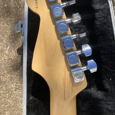 Fender American Highway One Stratocaster Cory Wong Vulfpeck 2002 Sapphire Blue Transparent image 6