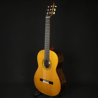 Yamaha GC22C Classical Guitar Cedar Top Ebony Fingerboard Natural (11L190047) image 9
