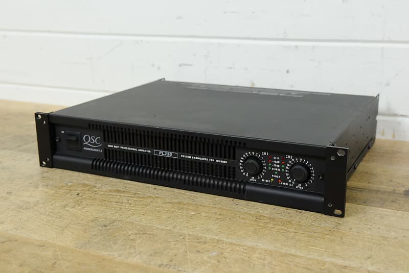 QSC PowerLight 2 PL236 2 Channel Power Amp (church owned