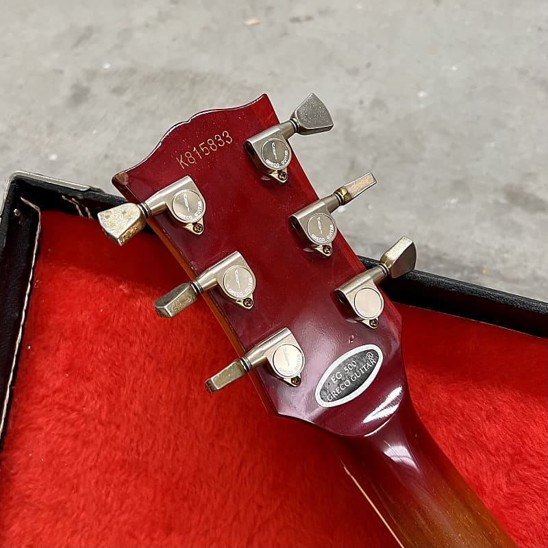 1981 Greco EG-500 Super Power Custom Tobacco Burst Les Paul