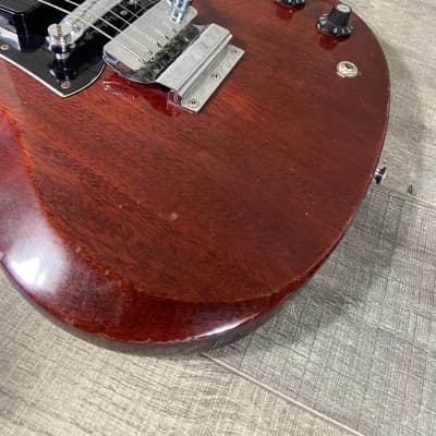 Gibson SG Junior 1968 - Cherry....BIG Neck Profile! image 6