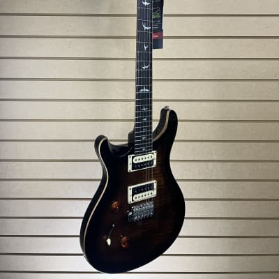 PRS  SE Custom 24 Left-Handed Electric Guitar - Black Gold Burst w/Gig Bag + FREE Shipping #548 image 6