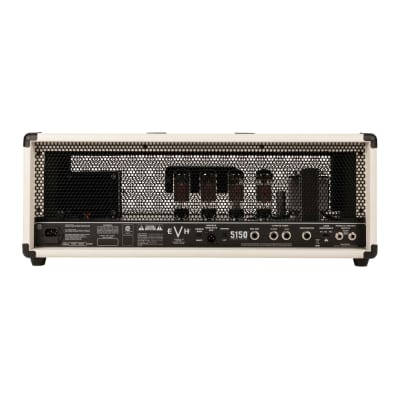 EVH 2257400410 5150 Iconic Series 80W Amplifier Head with Green and Red Channels, Noise Gate Control and 2-Button Footswitch (Ivory) image 3