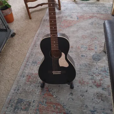 Art And Lutherie Acoustic Electric Parlor Roadhouse 2022 Black image 1