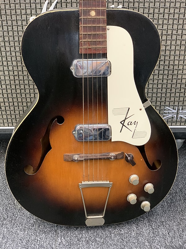 Kay Archtop Electric 60s needs work image 1