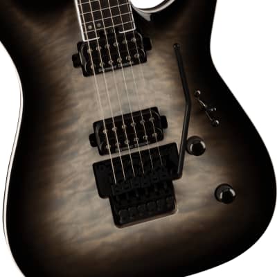 Mint Jackson Pro Plus Series Dinky DKAQ Ghost Burst Ebony Fingerboard image 4