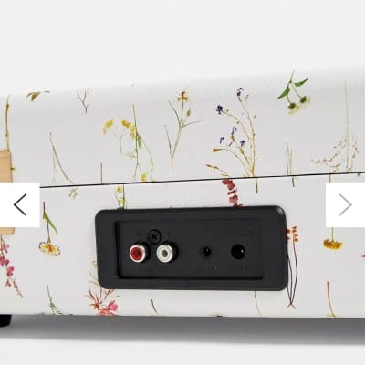 Crosley  Crosley Limited Edition Record Player for Urban Outfitters Floral Design Multicolour image 3