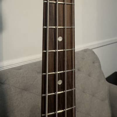 Fender American Ultra Precision Bass with Rosewood Fretboard - Mocha Burst image 10