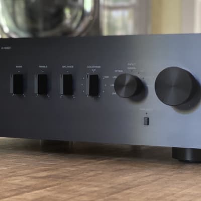Yamaha A-S301 Stereo Integrated Amplifier Black image 1