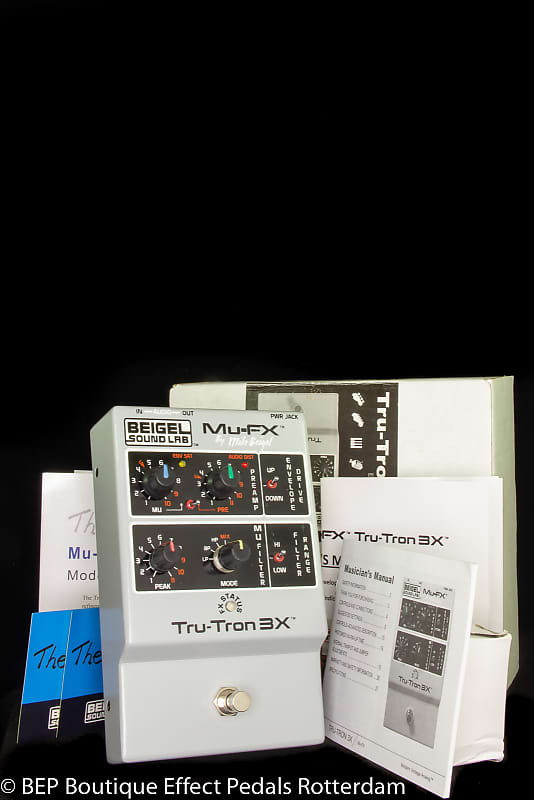 Mu-Fx Beigel Sound Lab Tru-Tron 3x Envelope Filter 2014 s/n 428 made in the  USA