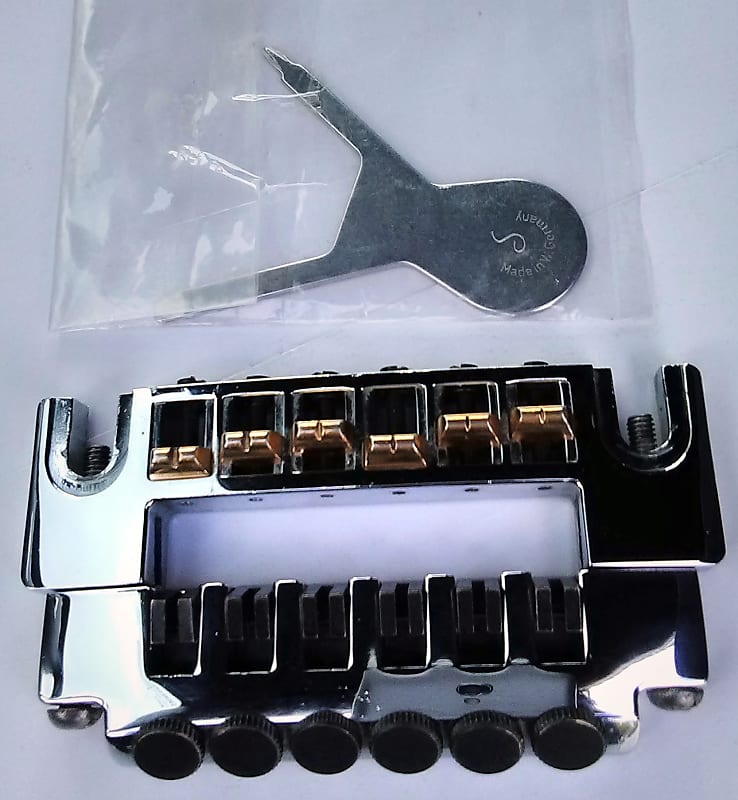 Schaller 456 Bridge Fine Tuning Tailpiece made in Germany | Reverb