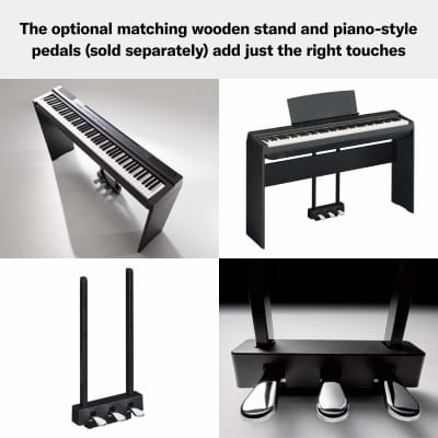 Yamaha P-125B 88-Keys Digital Piano, Black | Reverb