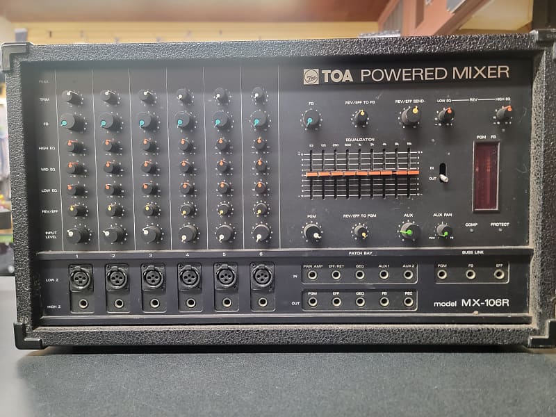 Toa Mx106R Reverb