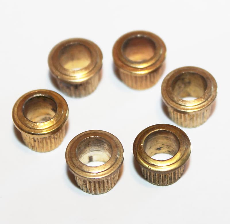 Vintage 1950's Gibson Les Paul Custom Tuners Ferrules Bushing Reverb
