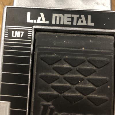 Ibanez LM7 L.A. Metal Distortion Pedal 1987-1993 - Silver image 3