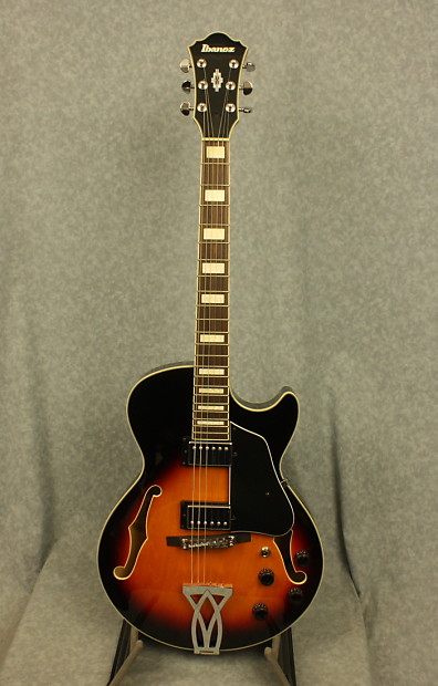 Ibanez AG75 BS Artcore Hollow Body Electric Guitar with Case
