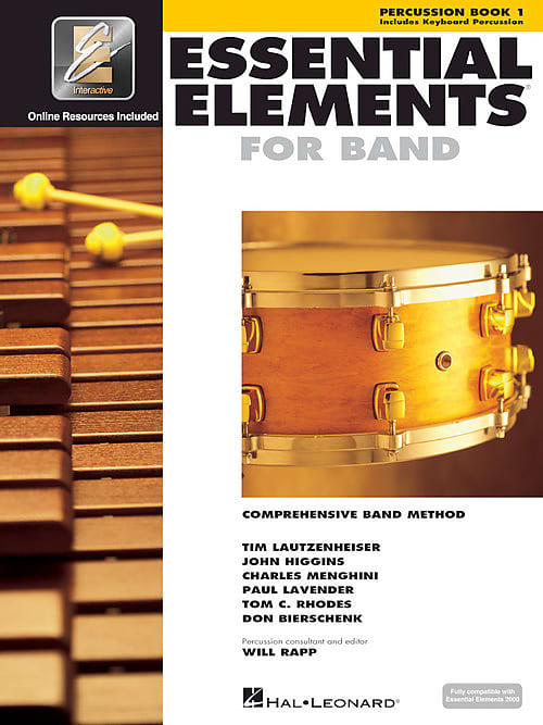 Essential Elements for Band Book 1 Percussion image 1