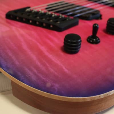 SALE! Ormsby Custom Shop Factory Standard H3 Hypemachine 7 Flamed Maple - Exotic Dragon Burst image 9